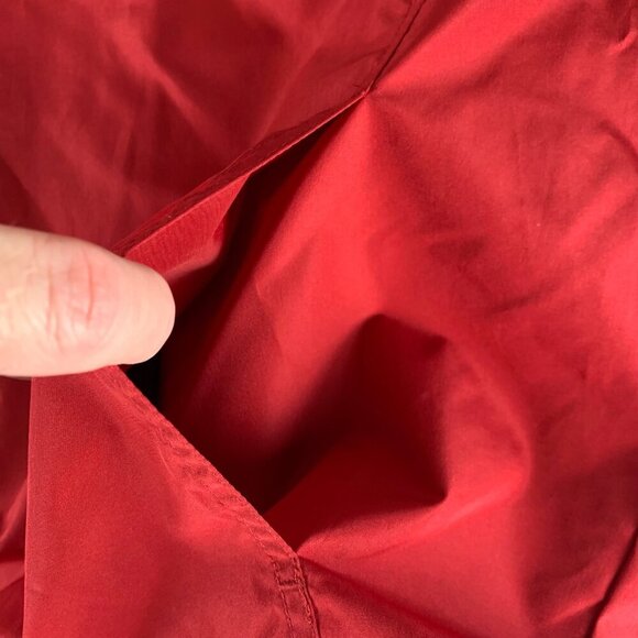 Arkansas Razorbacks NCAA Red Champion 1/2 Zip Hooded Pullover Windbreaker Large - Picture 6 of 7